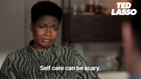 GIF of Dr Sharon in Ted Lasso saying 