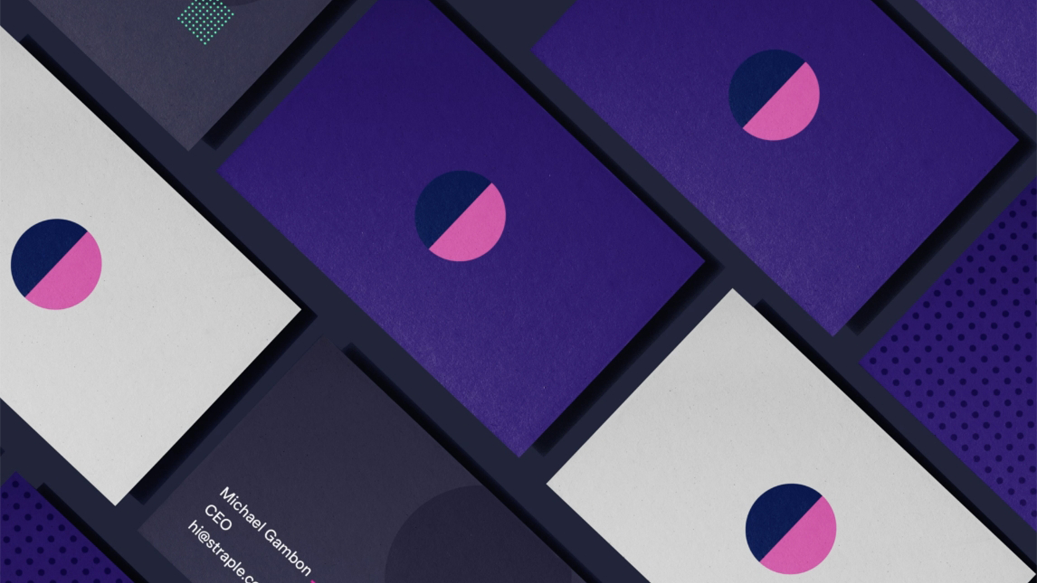 Straple animation with logo designs