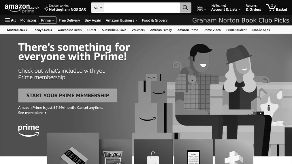 amazon website
