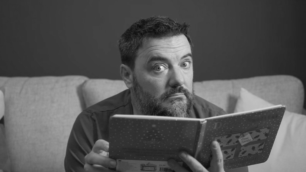 man reading
