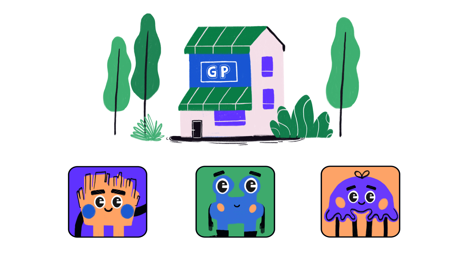 illustration of the GP