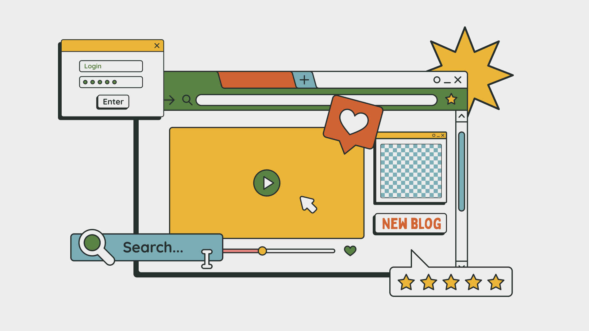 Image of cool features you would get with an upgraded ecommerce store