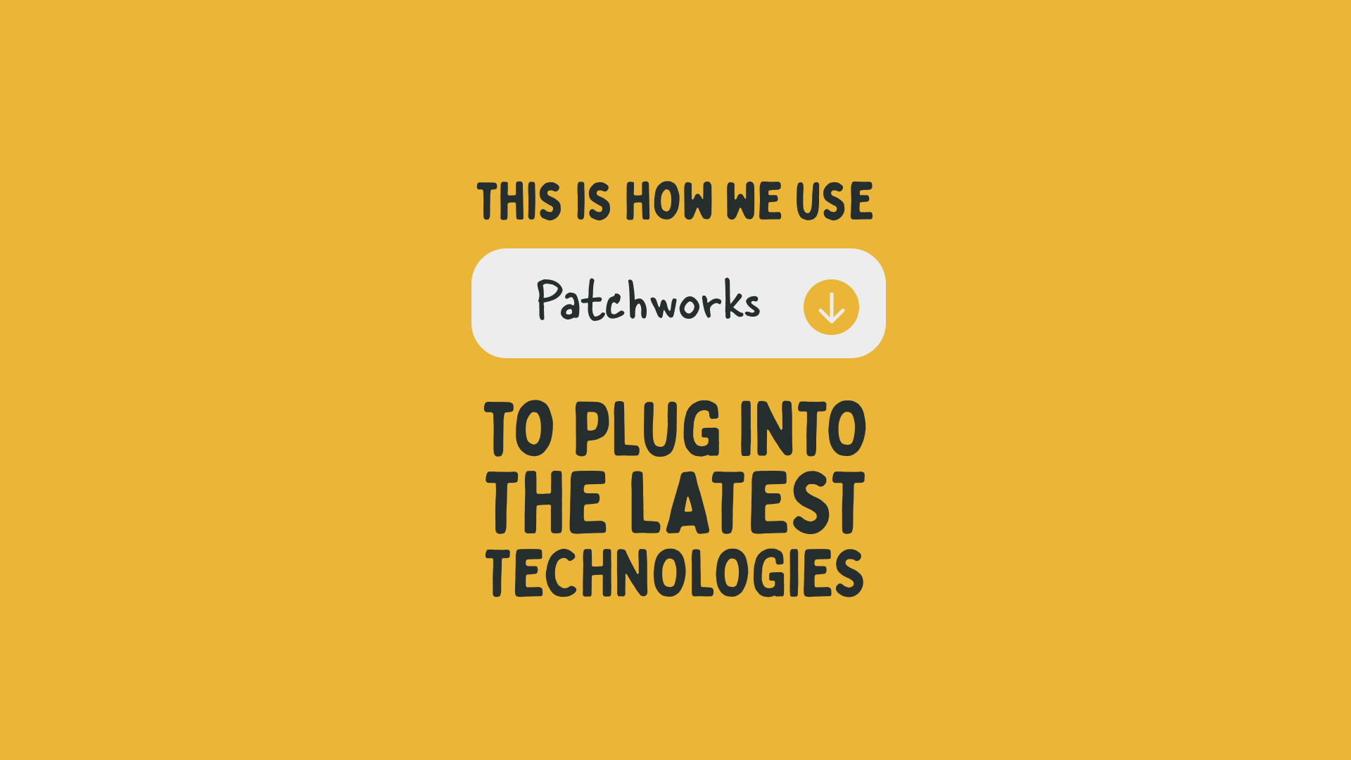 an image that introduces Patchworks as a tool for upgrading your work life with ecommerce stores