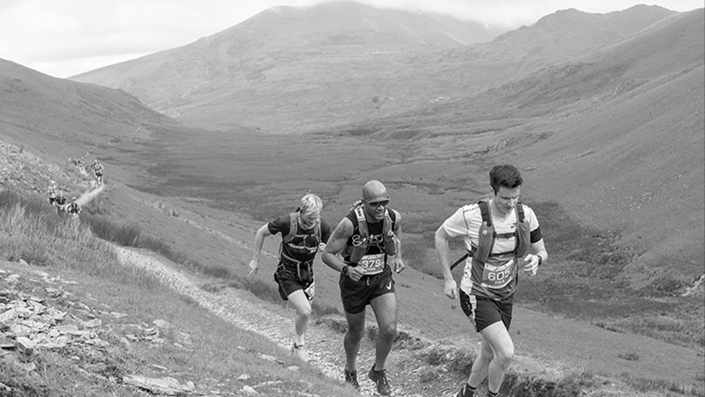 Running up Snowdon