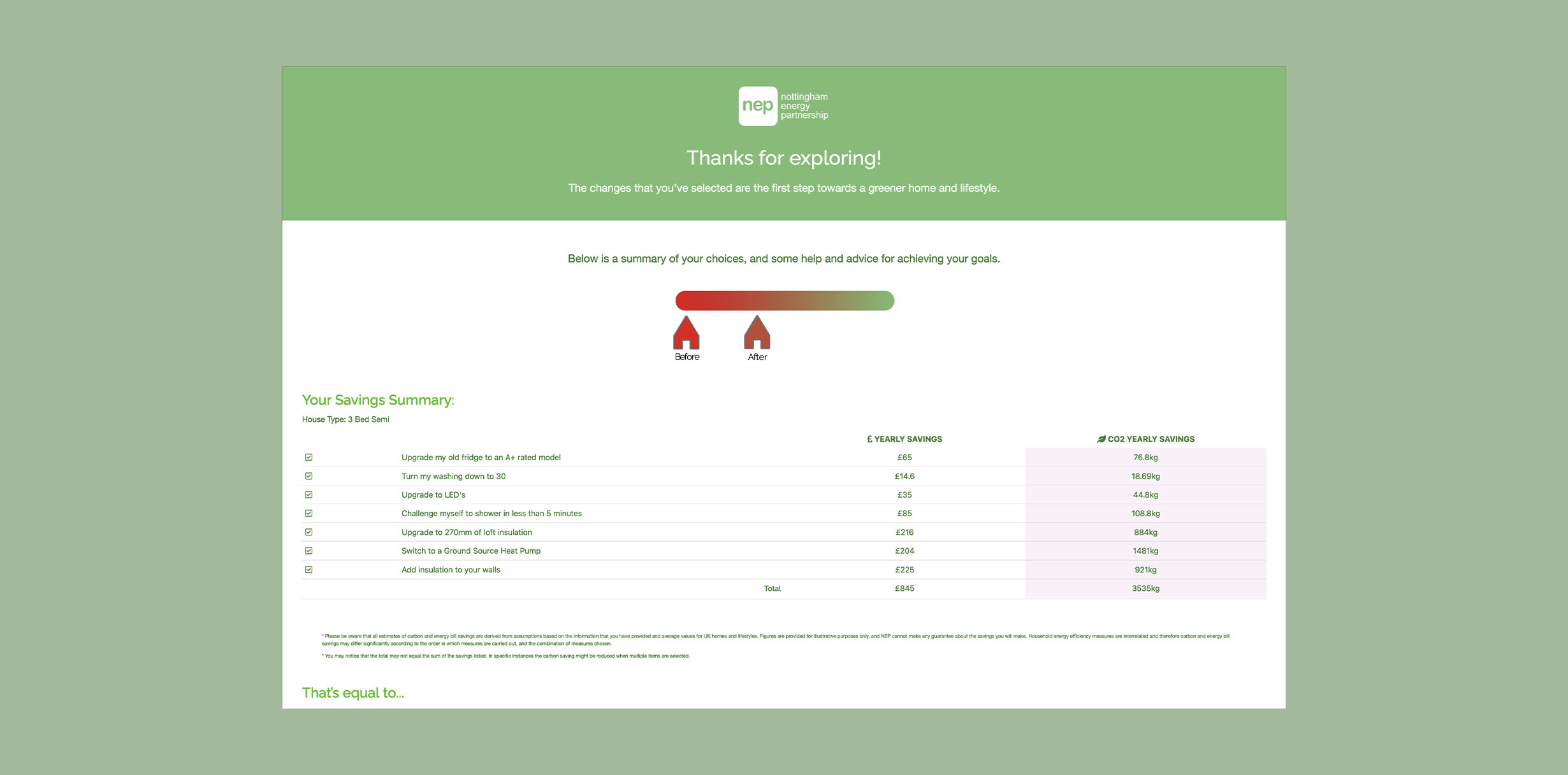 NEP web design
