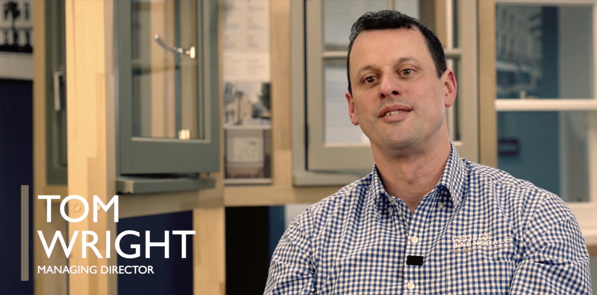 Discussions with Tom Wright, Managing Director