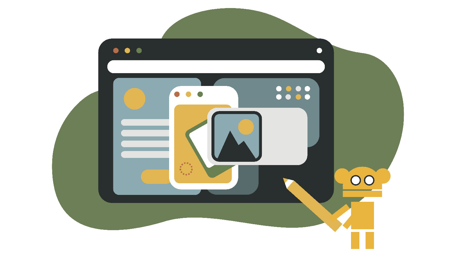 Web design process - design