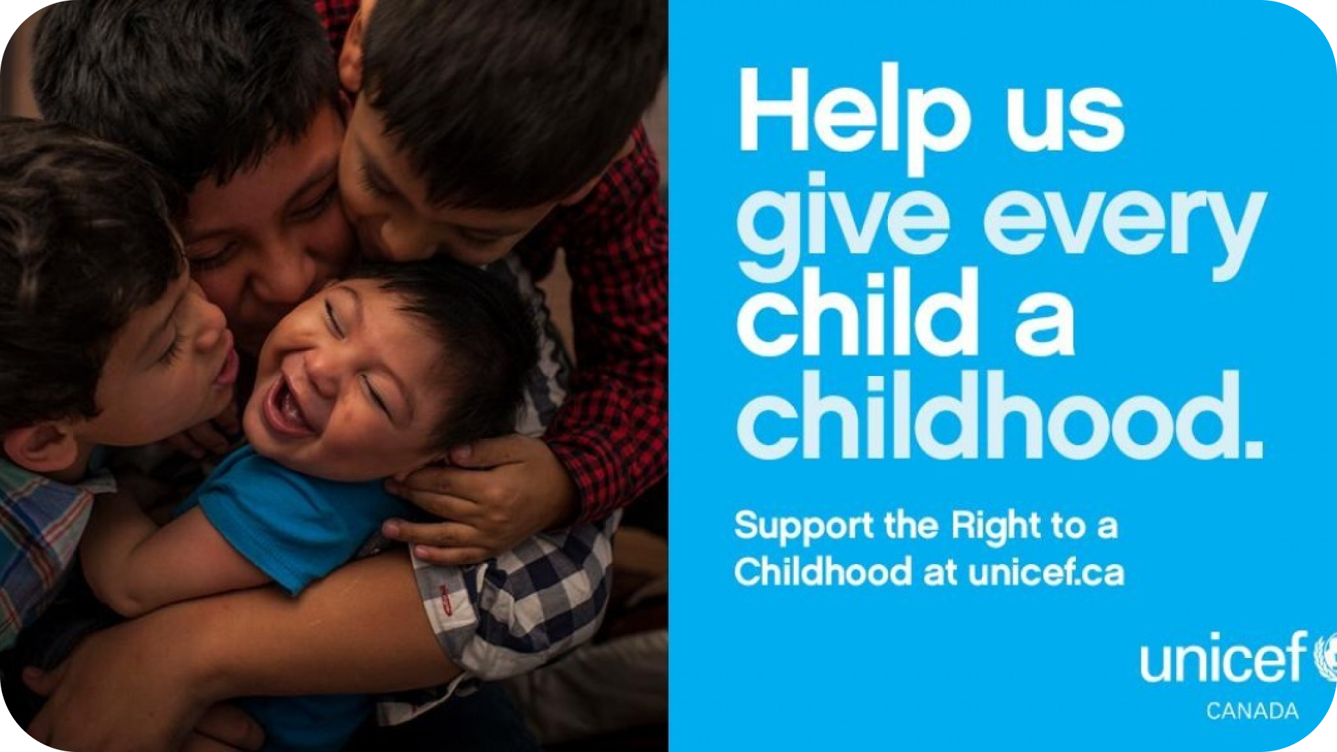right to childhood ad unicef